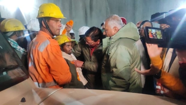 After 17 days, all 41 trapped employees rescued from Himalayan tunnel collapse, Indian officers say