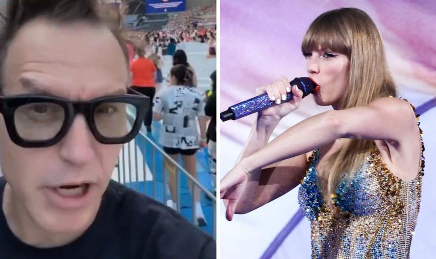 Blink-182 star Mark Hoppus trolls Taylor Swift followers at Sydney live performance