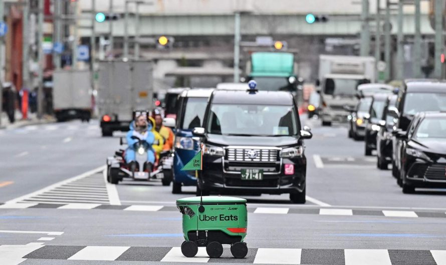 Uber Eats begins robotic deliveries in Tokyo