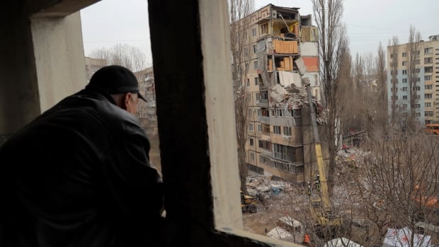 Ukraine says particles from Russian drone crash hit house block, killing 7